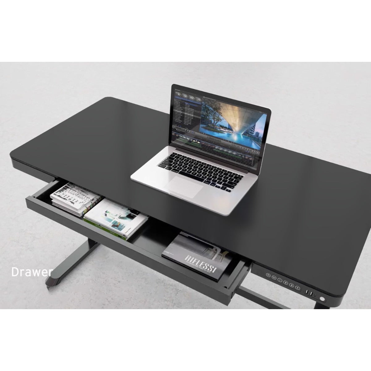 Order Office Furniture Single Motor Smart Desk with Matte Finish - OOF20M